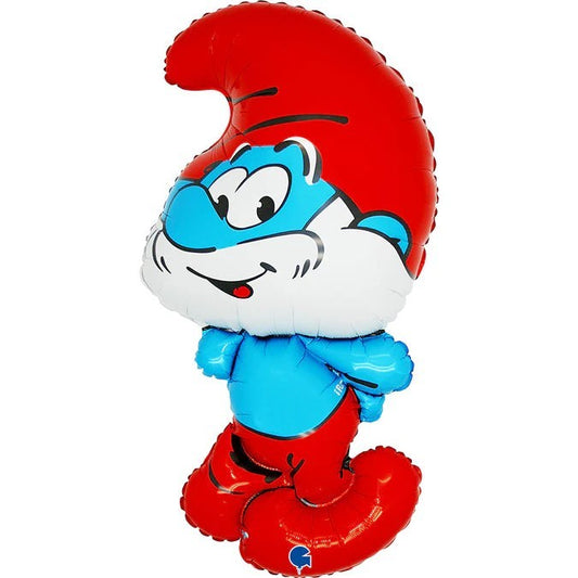 42" Papa Smurf Foil Balloon - Large Smurfs Character Balloon